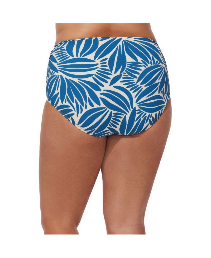 Women's Comeback Shirred High Waist Swim Bottom