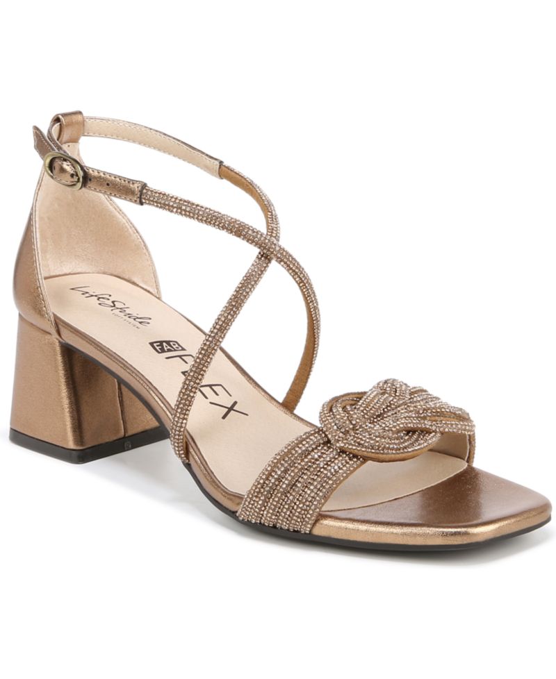 Women's Captivate Strappy Block Heel Dress Sandals