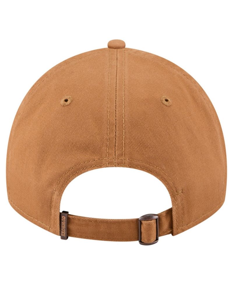 Men's Brown Dallas Cowboys Stamp 9TWENTY Adjustable Hat