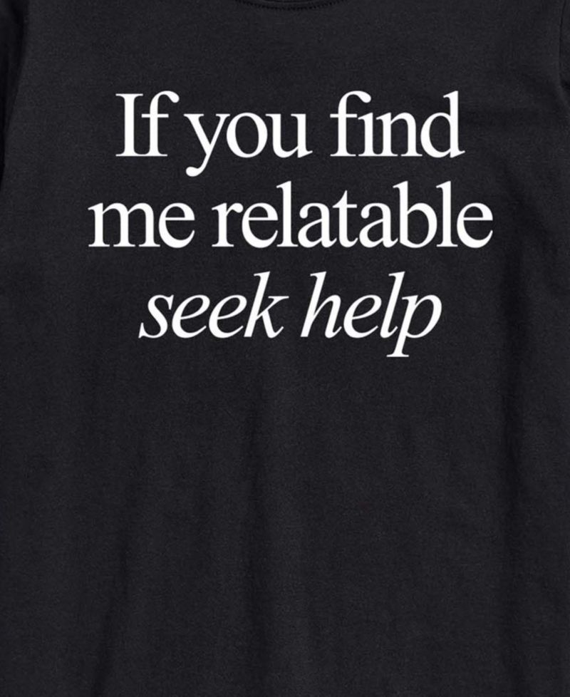 Men's If You Find Me Relatable Short-Sleeve Graphic T-Shirt