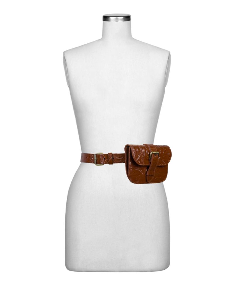 Vitrolles Tooled Belt Bag