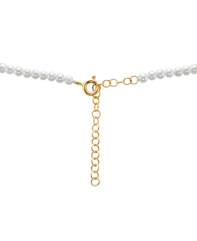 Cultured Freshwater Pearl (3 - 3-1/2mm) Collar Necklace, 16" + 2" extender