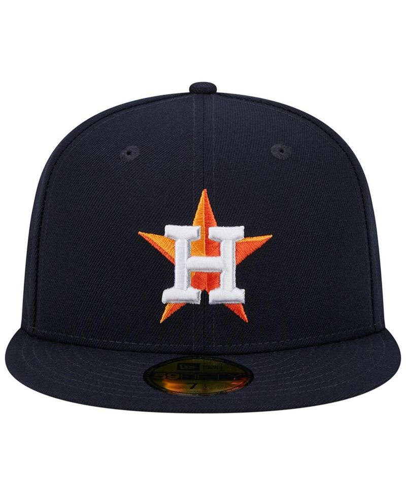 Men's Navy Houston Astros 2017 World Series Team Color 59FIFTY Fitted Hat