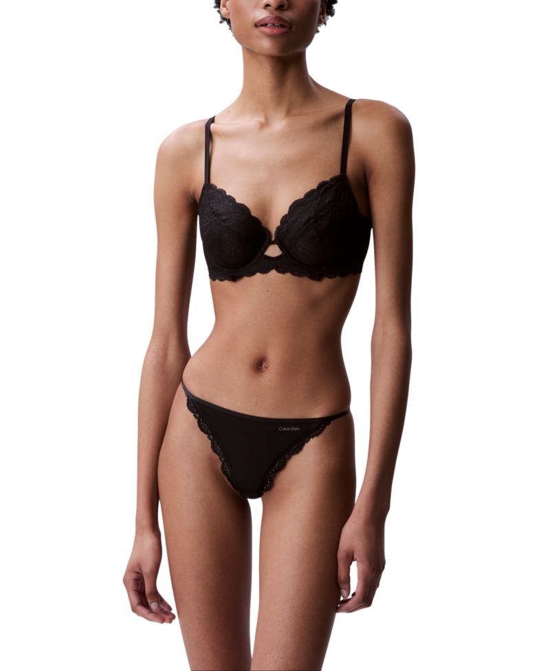 Women's Sensual Stretch Lace Unlined Full-Coverage Bra QF8120