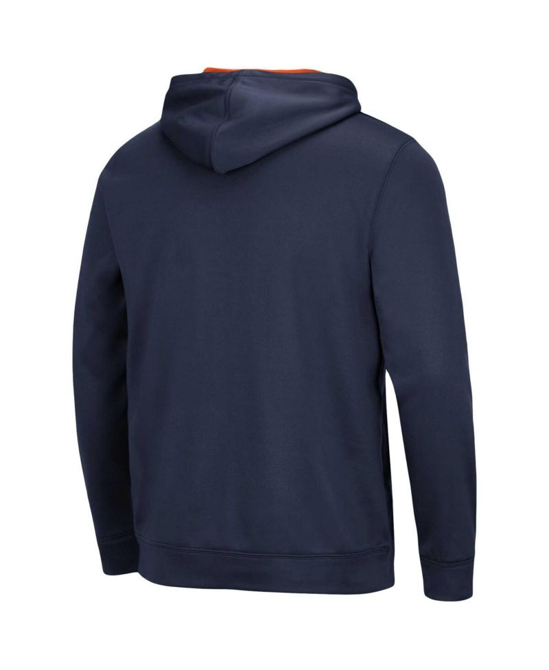 Men's Navy Auburn Tigers Resistance Pullover Hoodie
