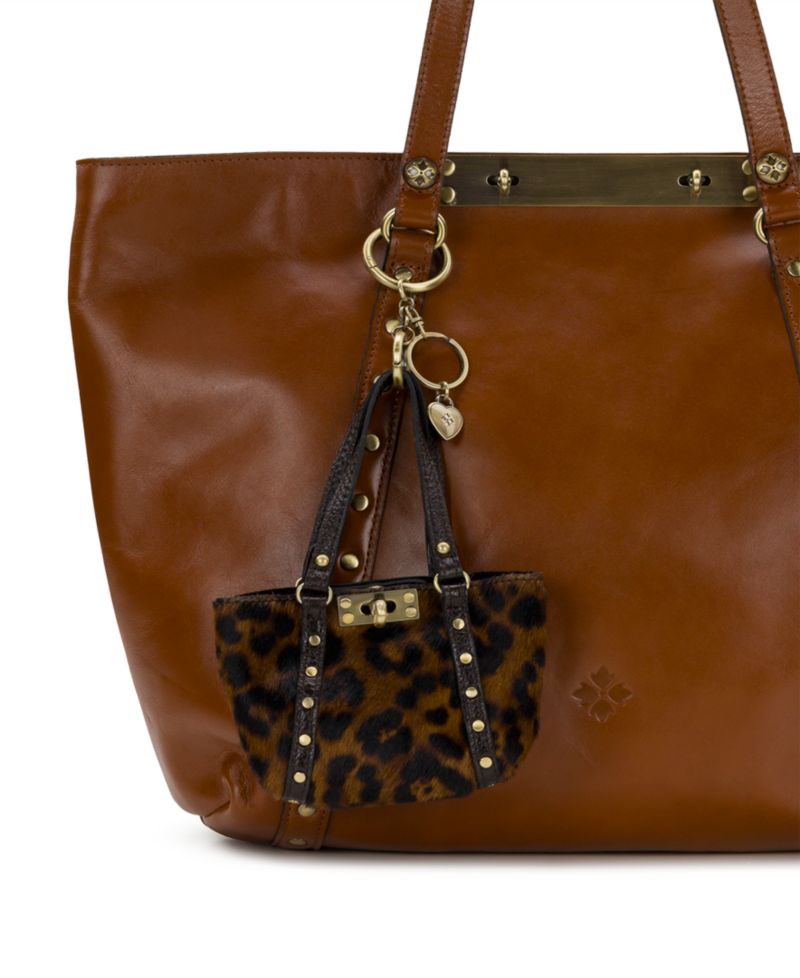 Micro Benvenuto Leopard Bag Charm