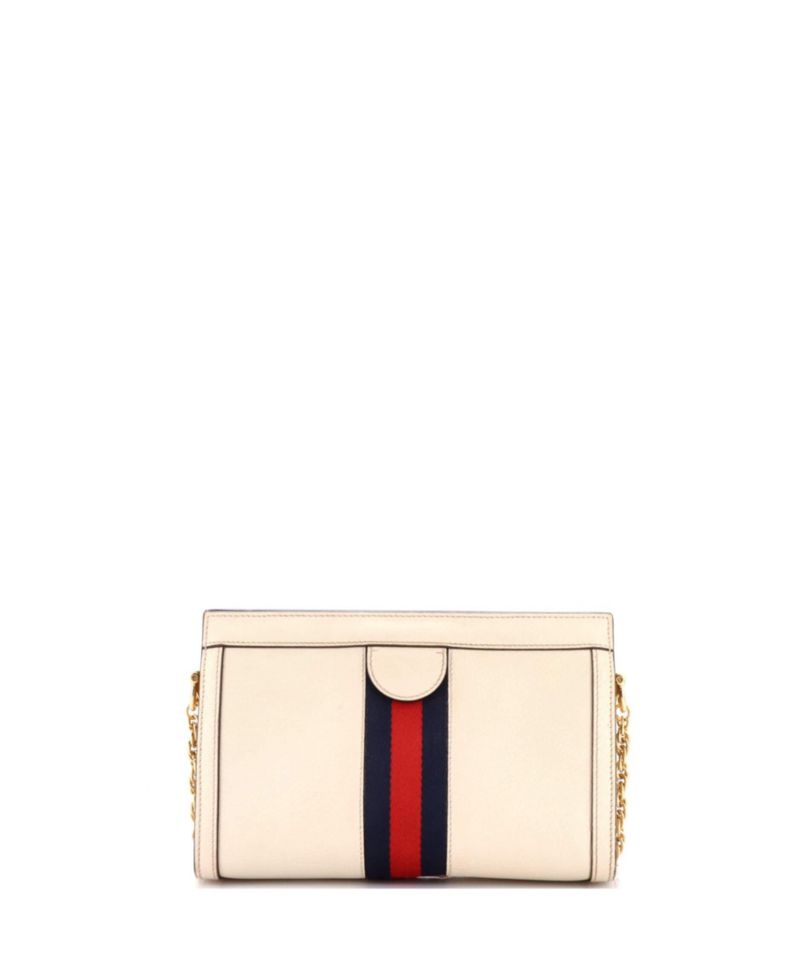 Small Ophidia Chain Shoulder Bag Leather