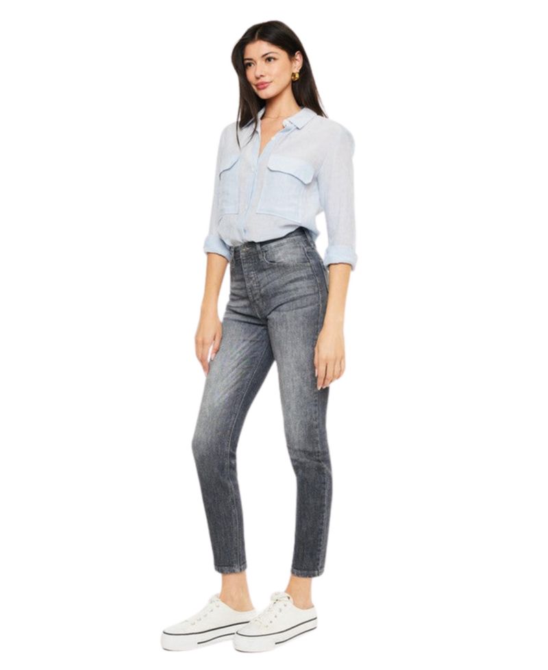 Women's Taryn High-Rise Cigarette Stretch Jeans