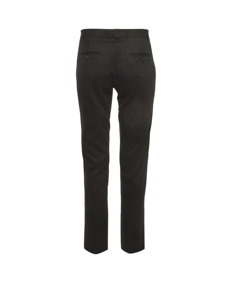 Women's Gabardine Straight Fit Trousers