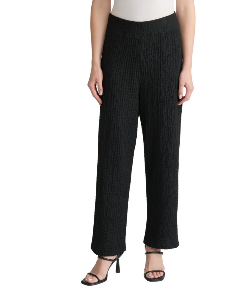 Women's Mid-Rise Wide-Leg Pants