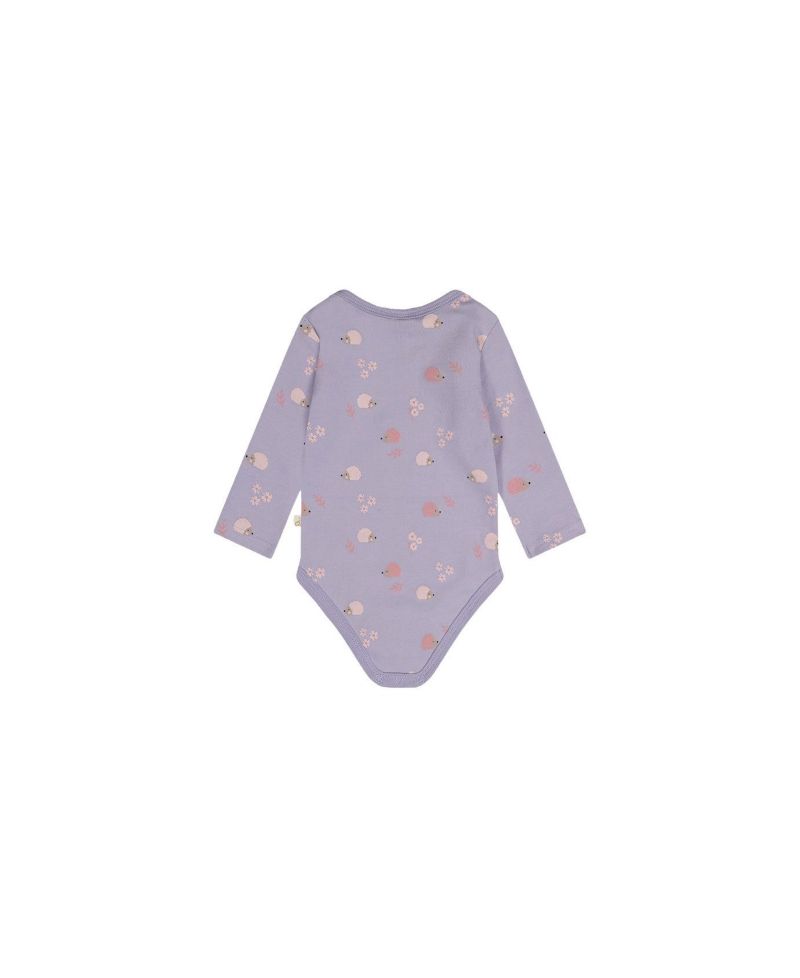 Baby Girls 3M TO 24M Cotton Onesie Hedgehog Print