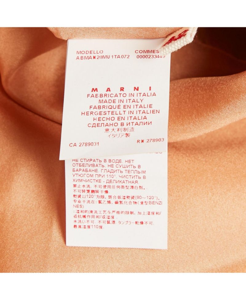 Women's Orange Crepe Pleated Sleeveless Short Dress
