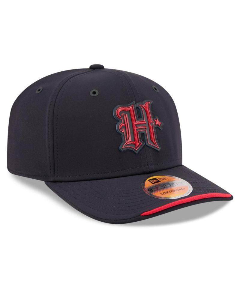 Men's Navy Houston Texans 2026 Sideline H-Town 9SEVENTY Adjustable Hat