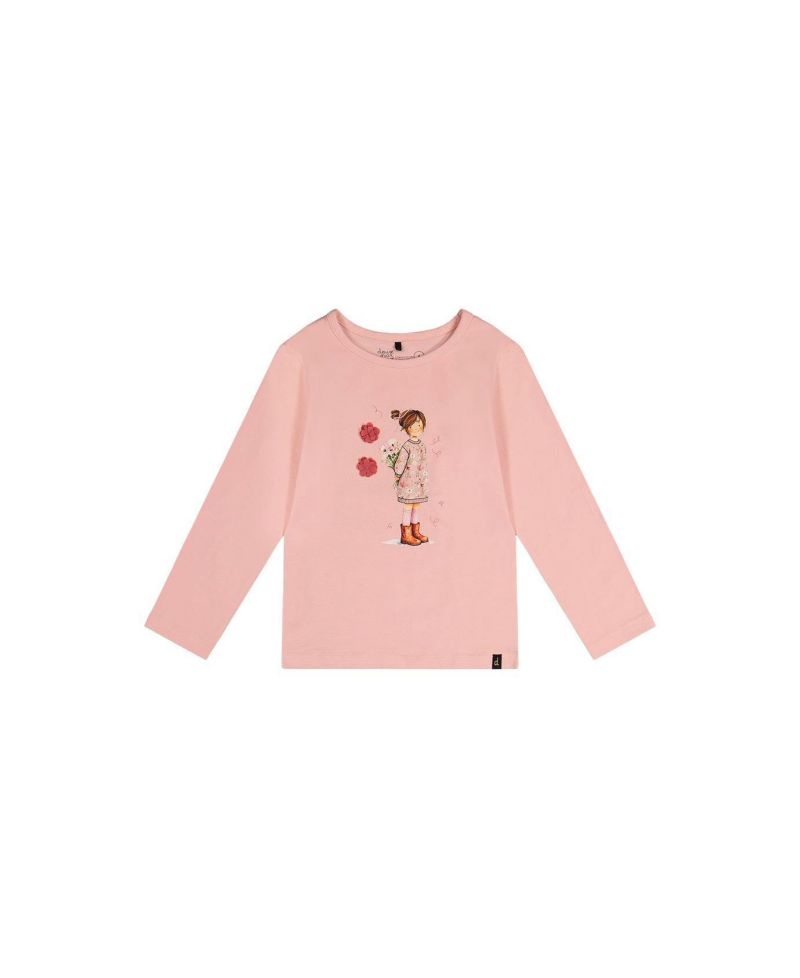 Little and Big Girl 6-12 Cotton Jersey T-Shirt