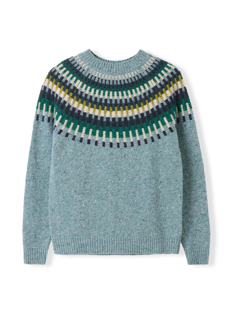 Women's Stitch Yoke Sweater