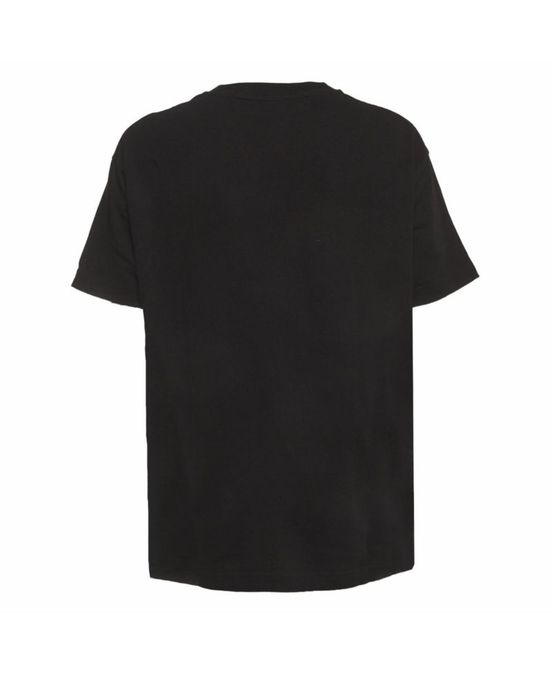 Women's Underlined Logo Print Jersey Crew Neck T-Shirt