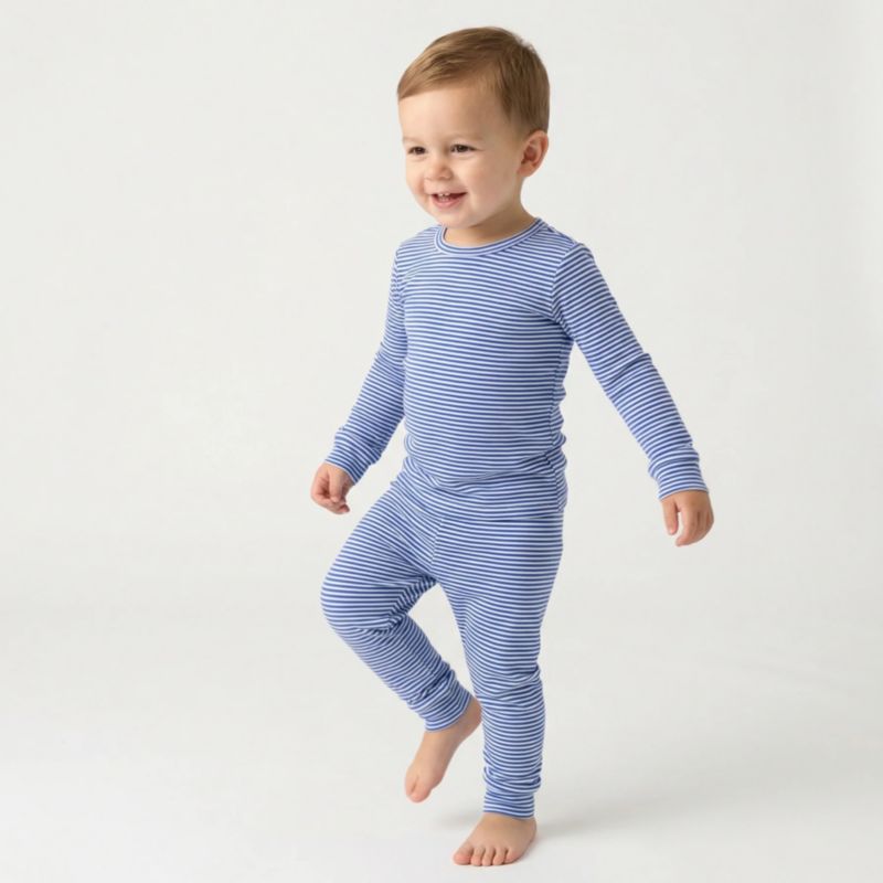 Toddler Boys Stripe Pajama Set