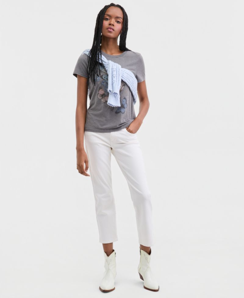 Women's Mid-Rise Sweet Capri Jeans