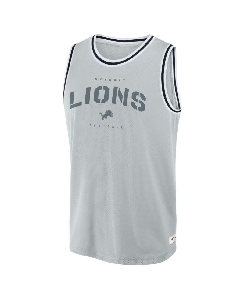 Men's Silver Detroit Lions Elements Future Ground Jersey