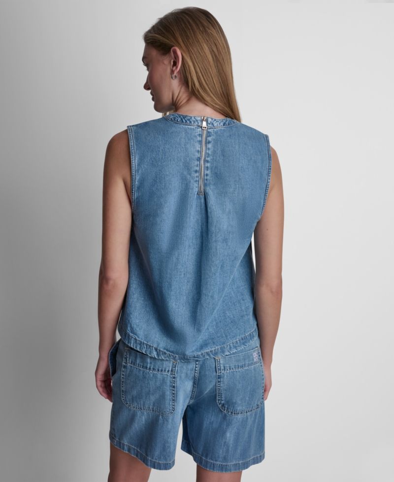 Women's Mid-Rise Flowy Relaxed Pull-On Shorts