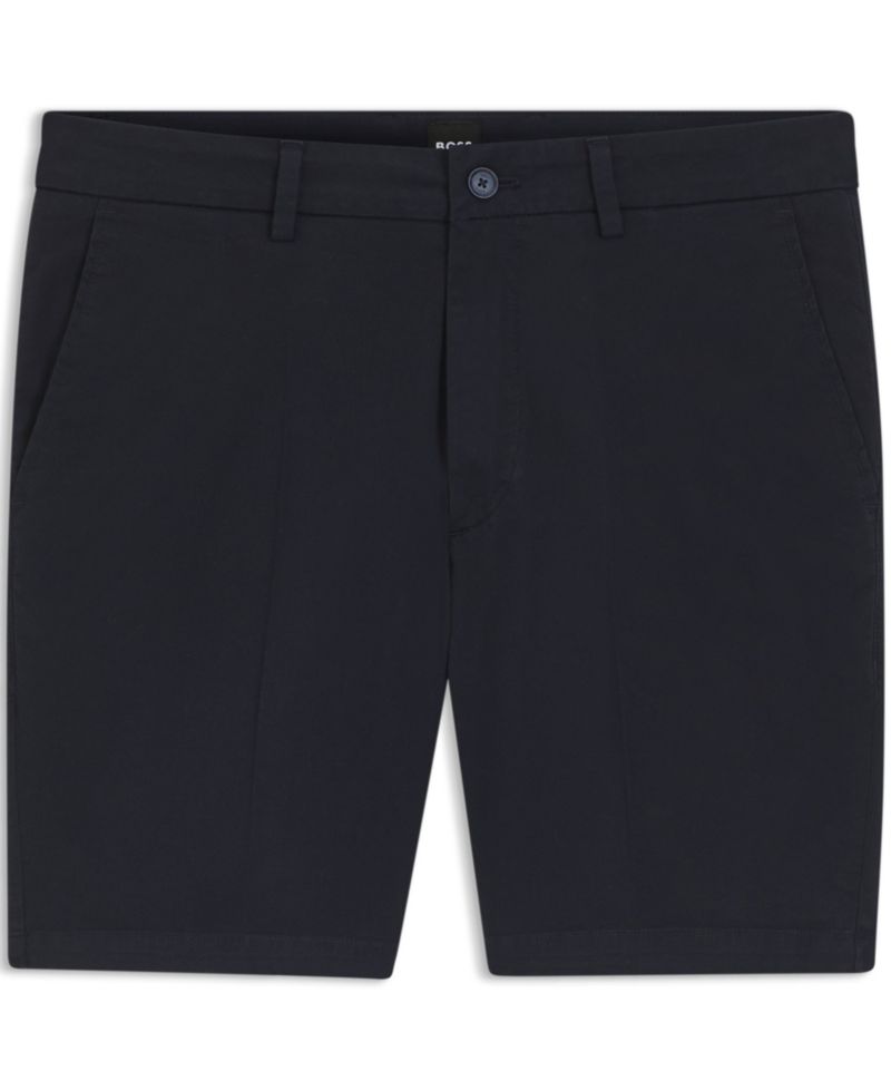 Men's Stretch-Cotton Twill Modern-Fit 8" Shorts