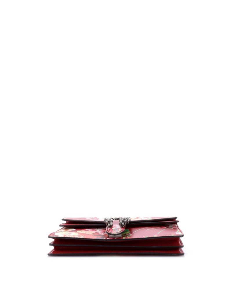 Small Dionysus Bag Blooms Print Leather