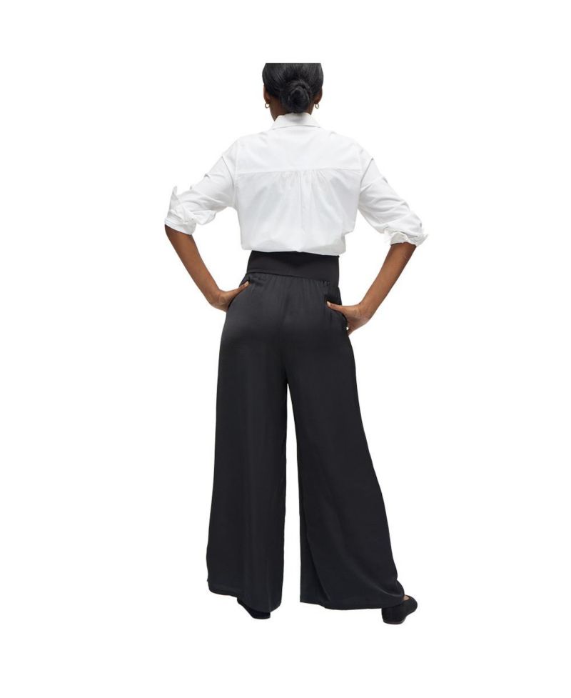 Women's Flowy Wide Leg Woven Pant