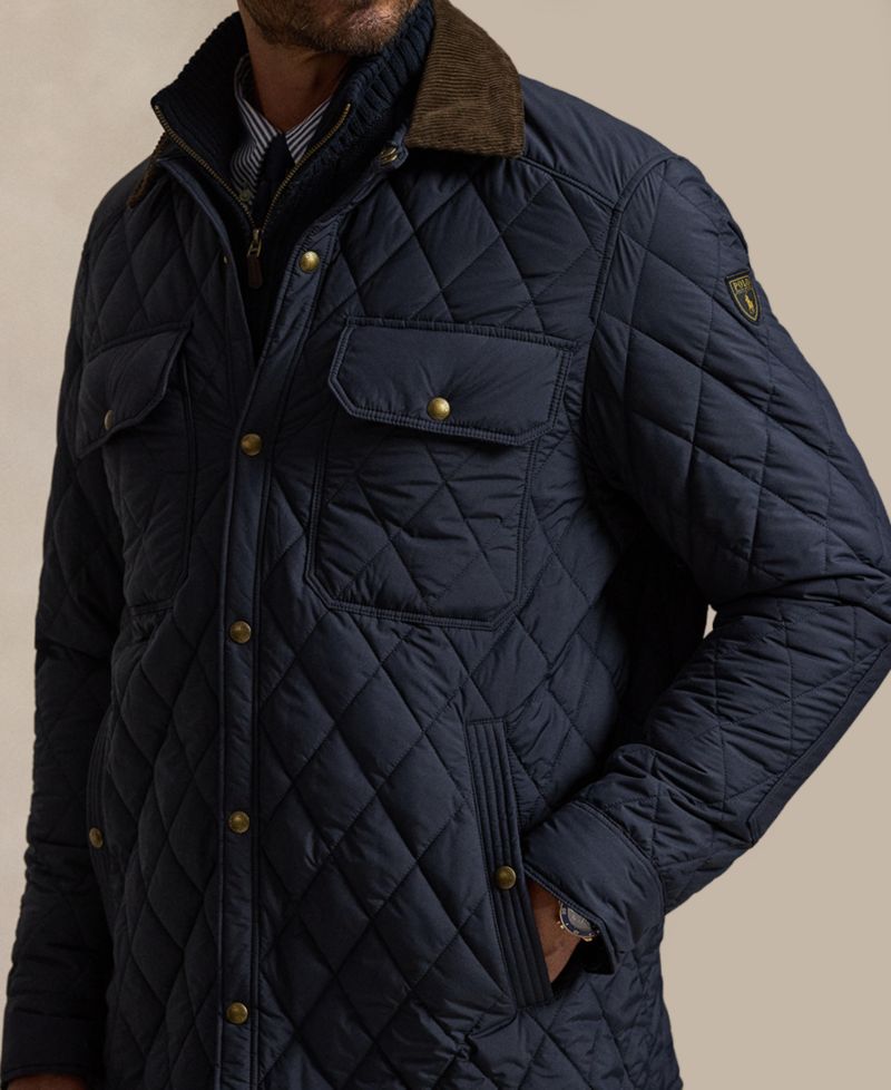 Men's Big & Tall Beaton Quilted Snap-Front Jacket
