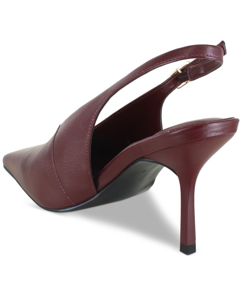 Women's Aerial Square Toe Slingback Pumps