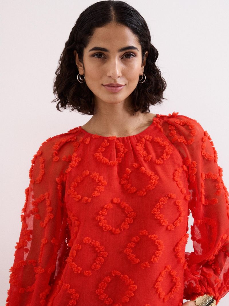 Women's Shayla Textured Blouse