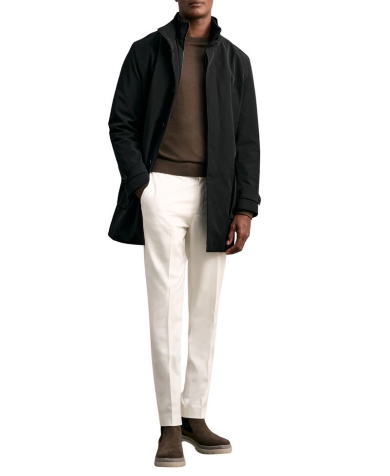 Men's Player Hybrid Removable-Gilet Overcoat