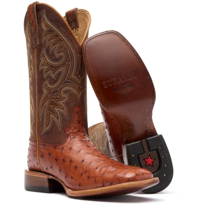 Men's Premium Exotics Full-Quill Ostrich Western Boot