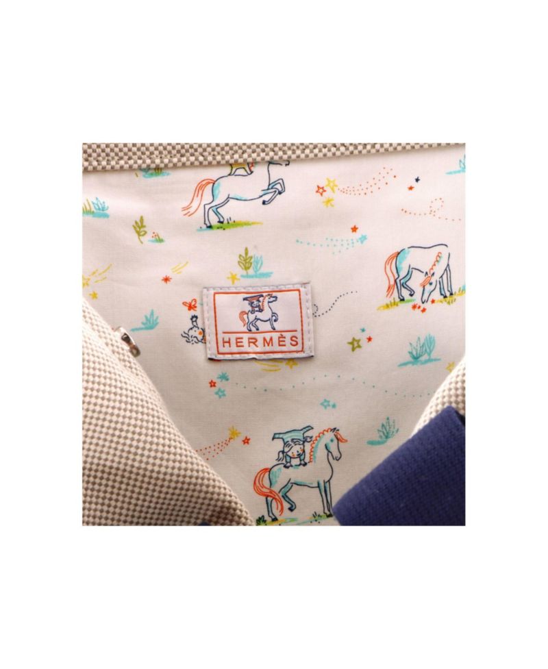 Pre-Owned Hermes Cabriole Nappy Tote Canvas