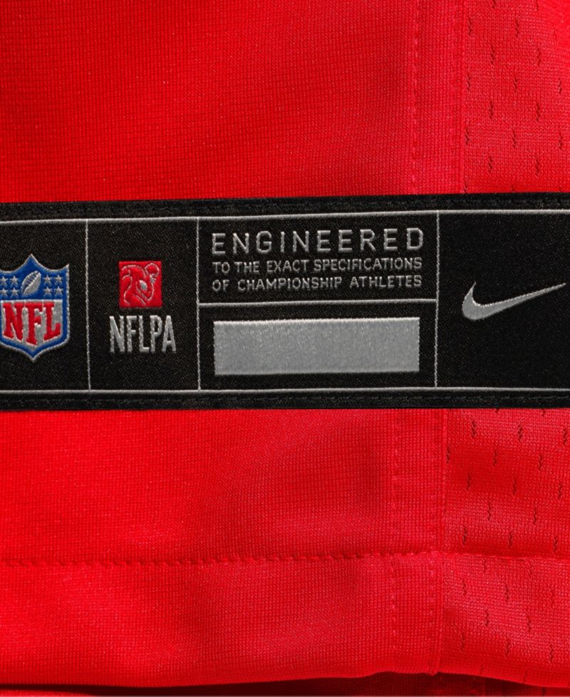 Men's A.J. Brown Red New England Patriots Game Jersey