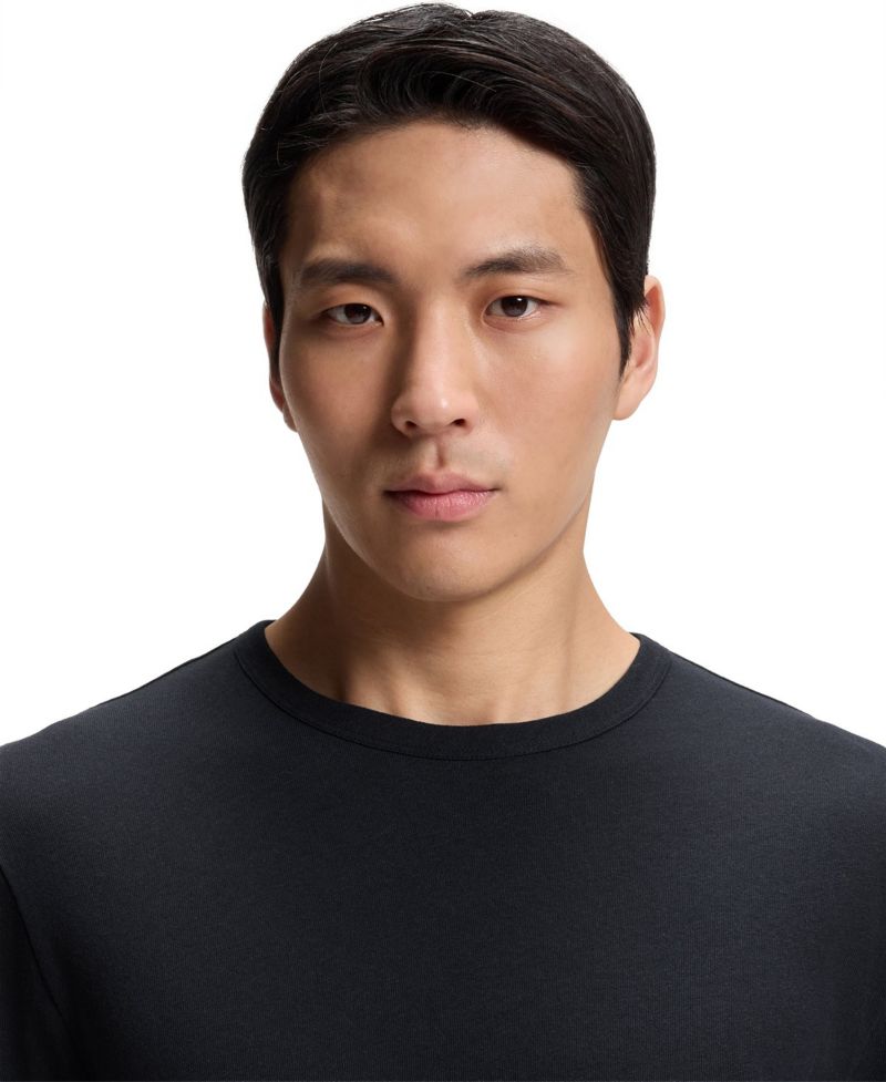Men's Cotton Linen Regular-Fit T-Shirt