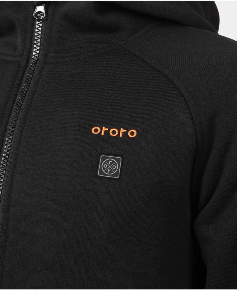 Kids' Unisex S TO XL 4-Zone Heated Fleece Hoodie