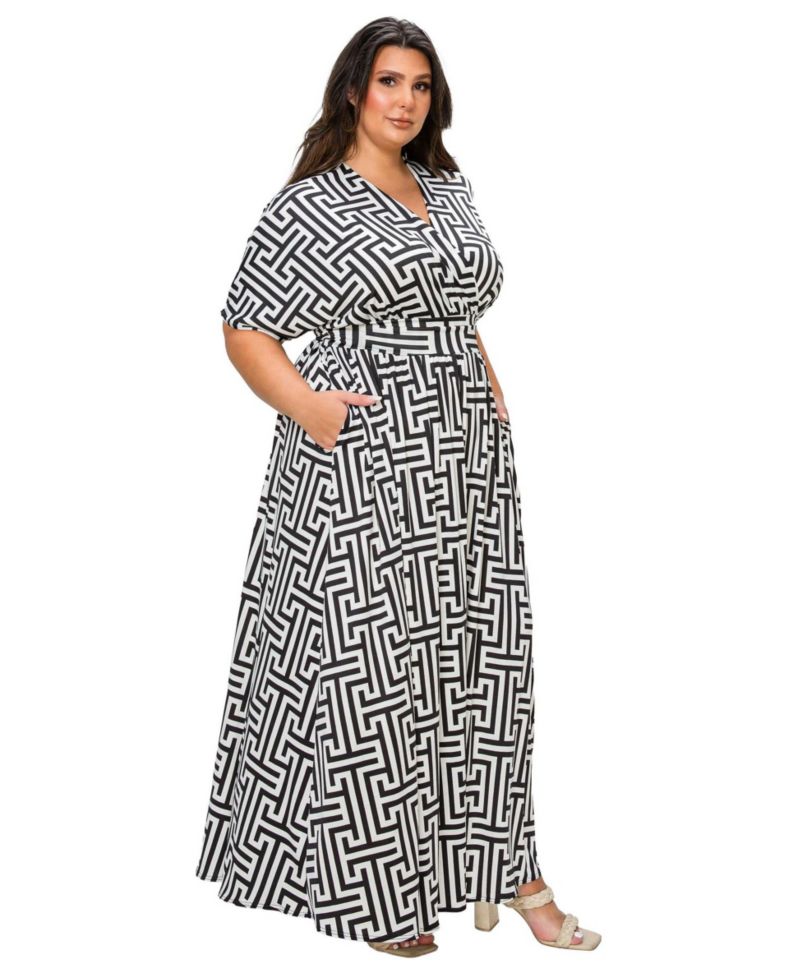 Plus Size Katsia Empire Waist Dress