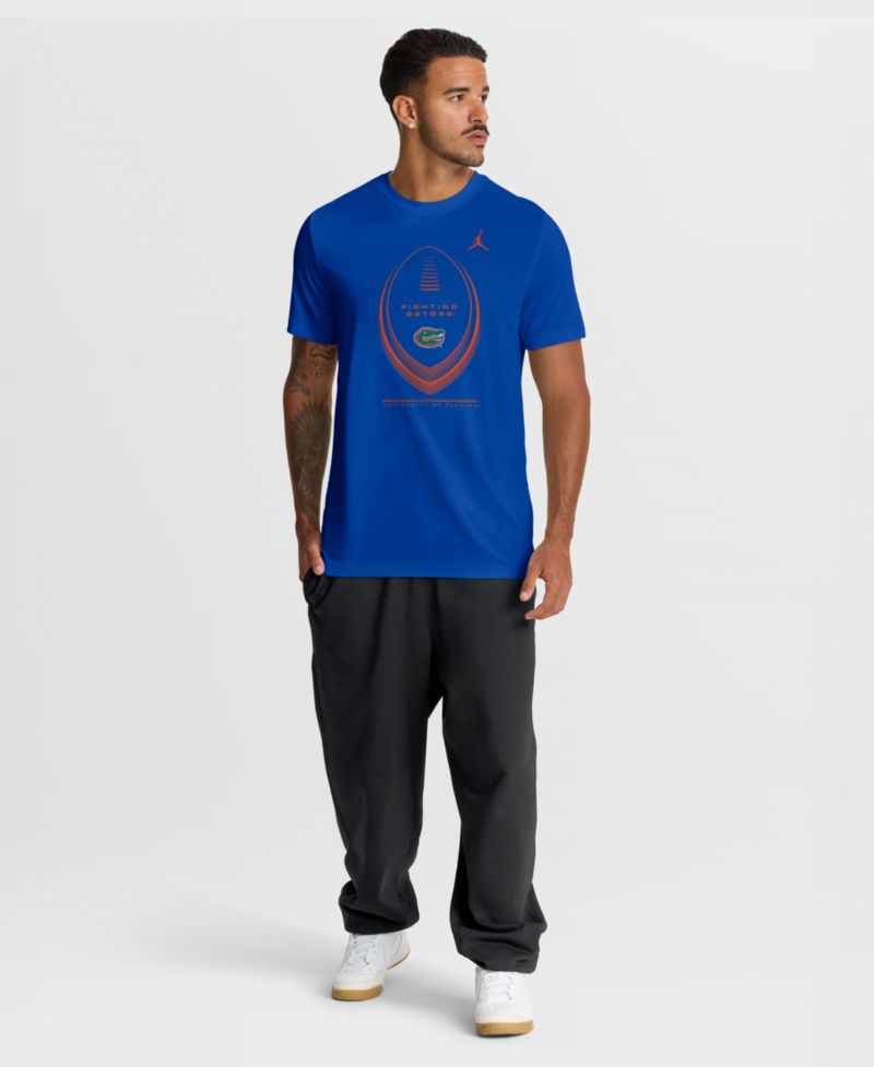 Men's Royal Florida Gators Primetime Legend Football Icon Dri-FIT T-Shirt