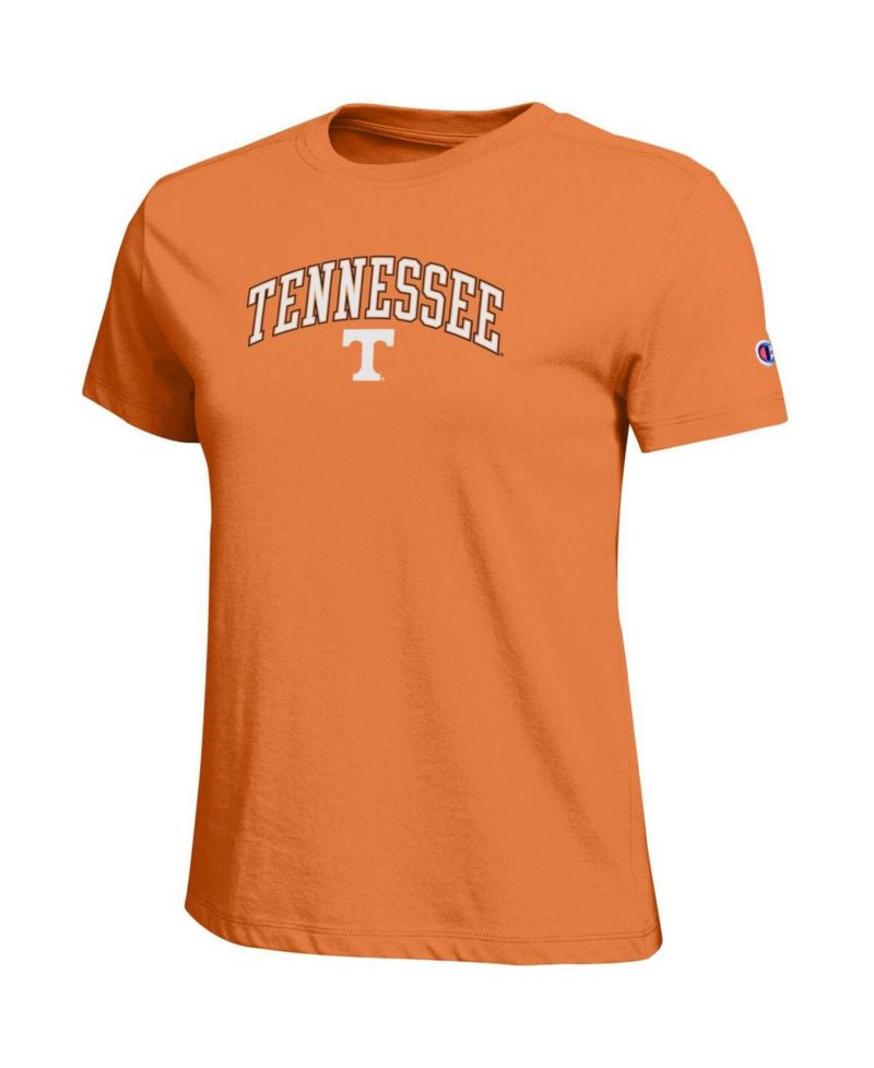 Women's Tennessee Orange Tennessee Volunteers Arched Over Logo T-Shirt