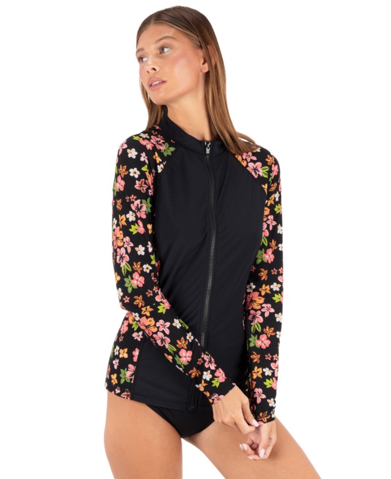 Women's Hibiscus Dream Long-Sleeve Rashguard