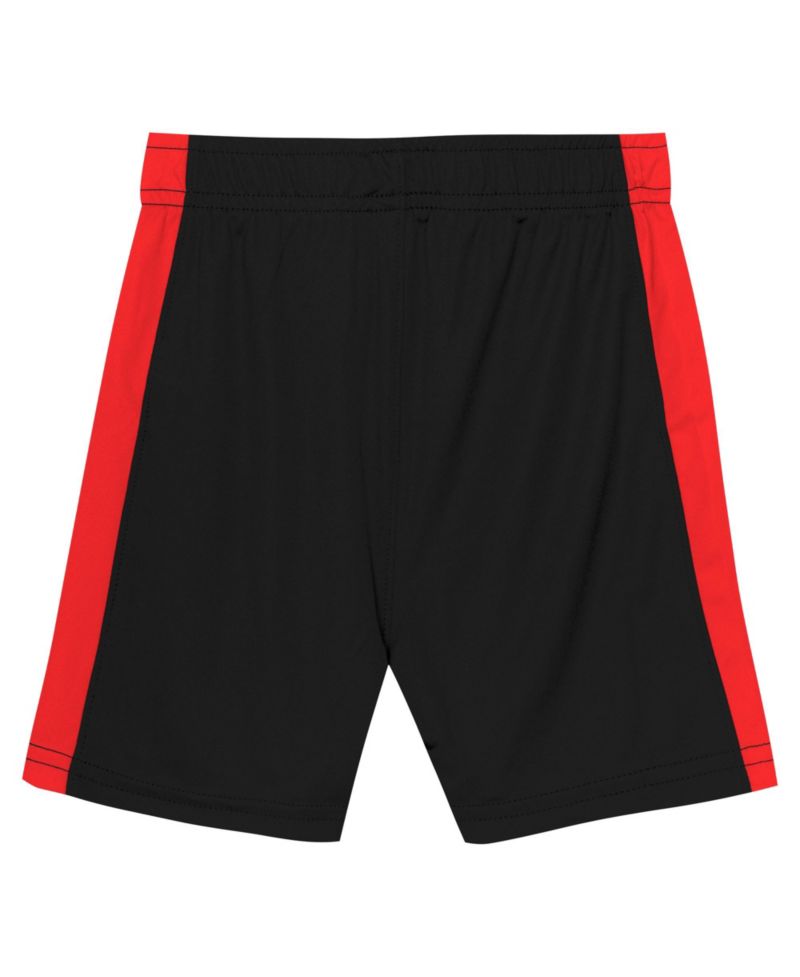Little Boys and Girls 2-Piece Black/Red Chicago White Sox 2025 City Connect T-Shirt and Shorts Set