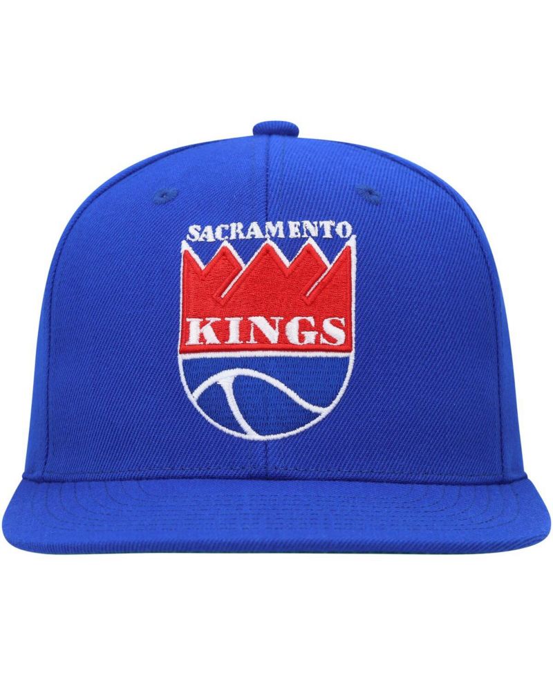 Men's Blue Sacramento Kings Hardwood Classics MVP Team Ground 2.0 Fitted Hat