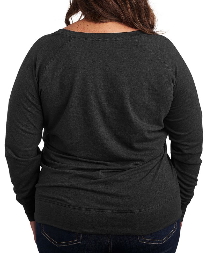 Women's Spongebob Squarepants Gary Heart French Terry Long-Sleeve T-Shirt