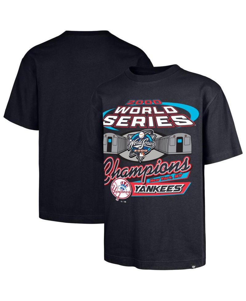 Men's Navy New York Yankees 2000 World Series s Showcase Foundation T-Shirt