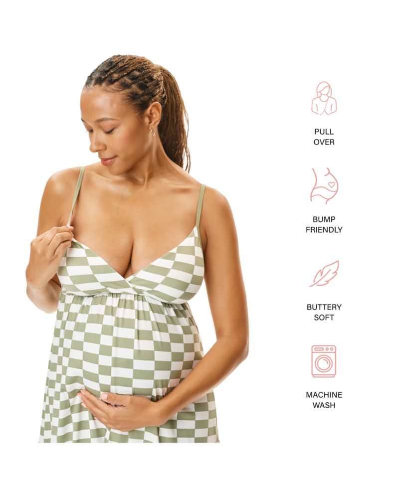 Maternity Motherhood Nursing Sleep Chemise