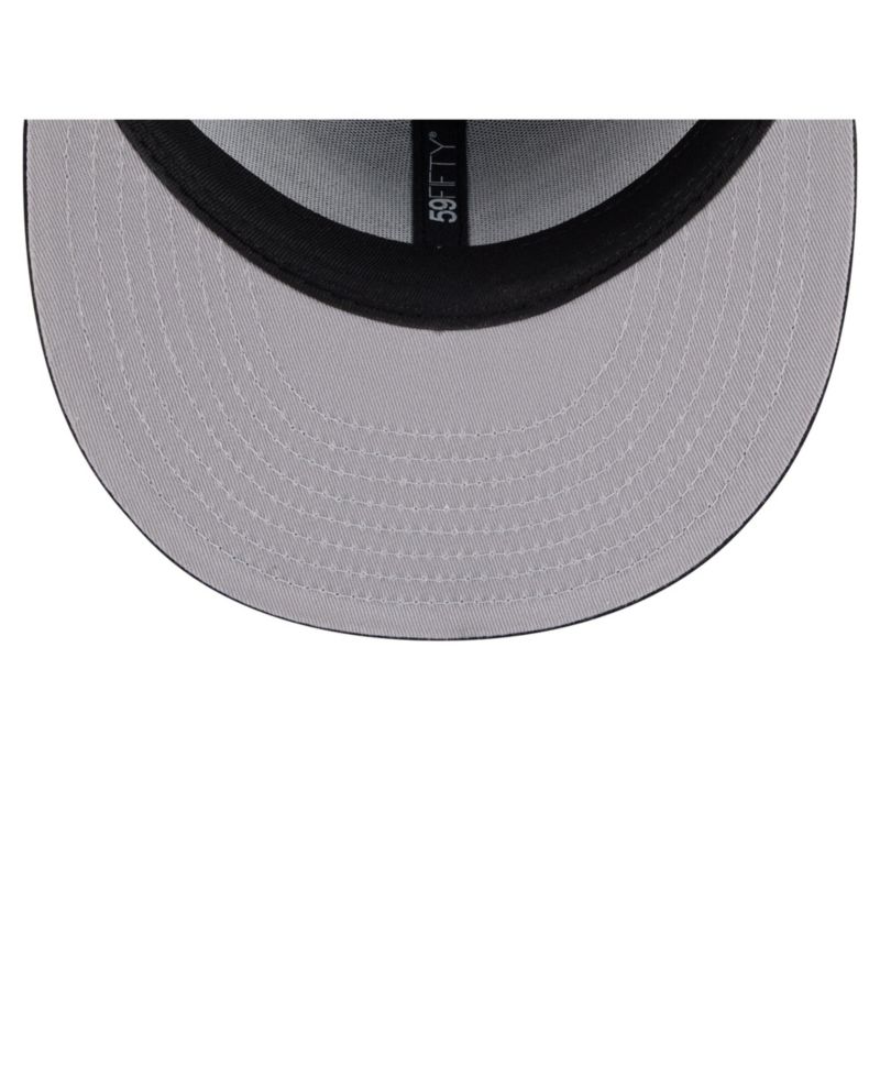 Men's Black Philadelphia Eagles 59FIFTY Fitted Hat
