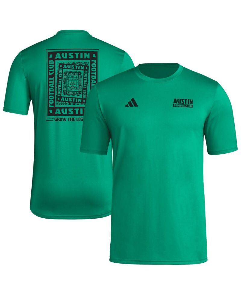 Men's Green Austin FC Local Wrap T-Shirt