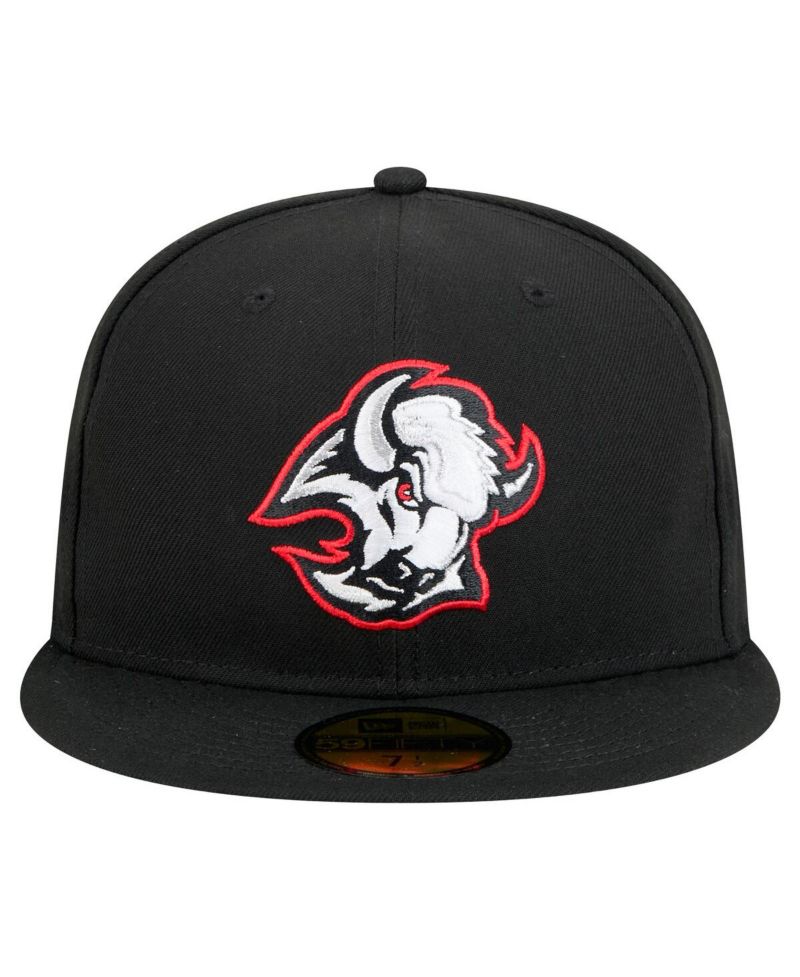 Men's Black Buffalo Sabres Core 59FIFTY Fitted Hat