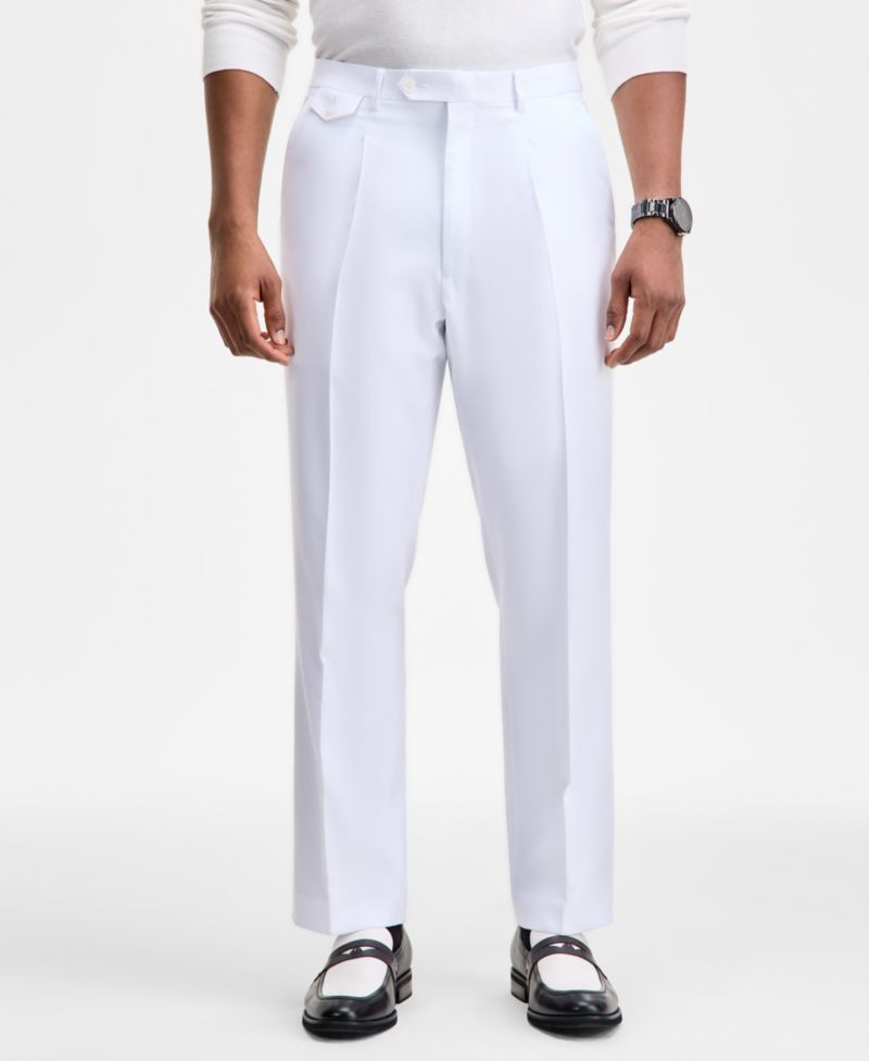 Men's Classic-Fit Suit Separate Pants
