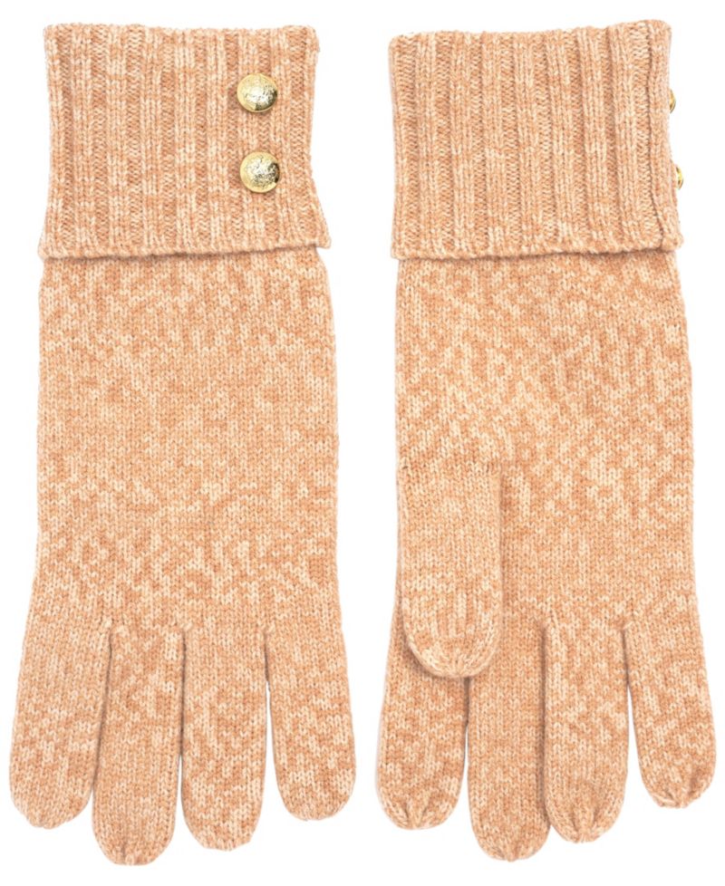 Two Button Knit Gloves